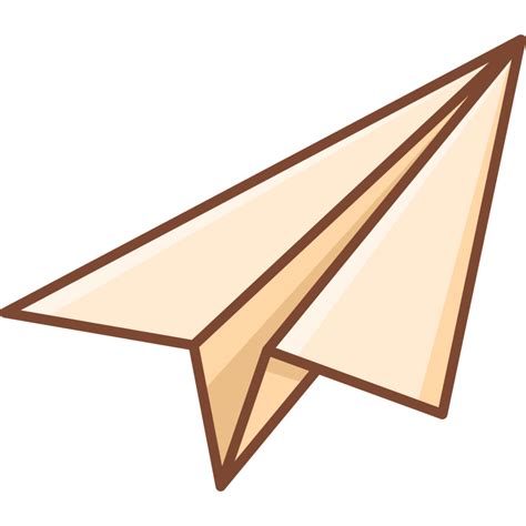 avion de papel icom  png