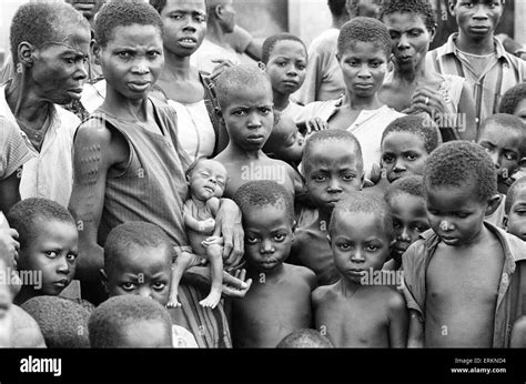 Casualties of Nigerian Civil War, also known as the Nigerian Biafran ...