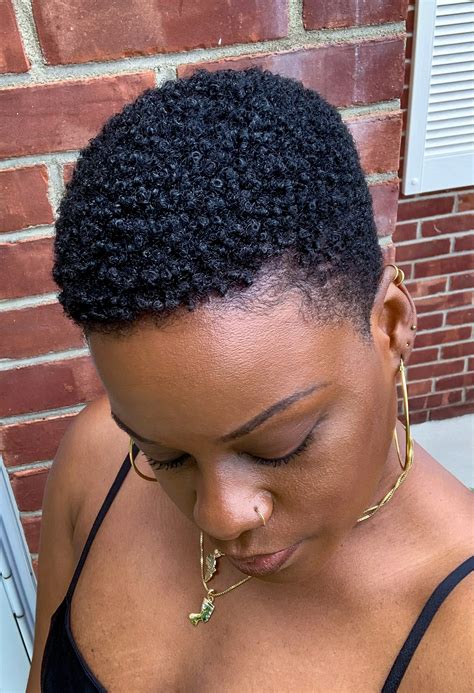 10 Dope Tapered Cut Hairstyles For 4C Natural Hair - The Glamorous Gleam