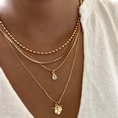 Chain necklace styles – Artofit