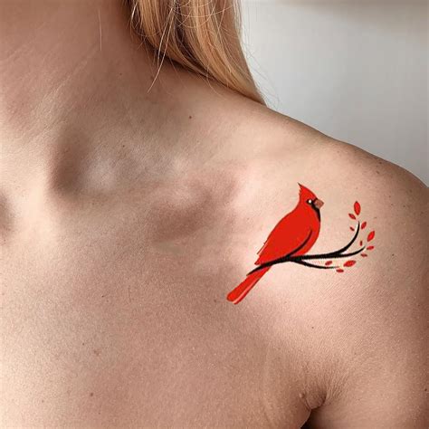 Cardinal Bird Tattoos