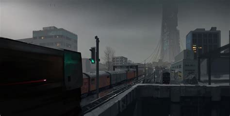 I REALLY loved this concept art image from the "Final Hours" of Half