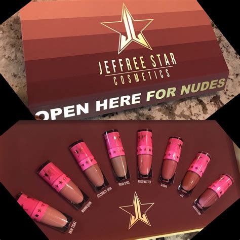 jeffree star 2017 mini nude liquid lipstick collection | Jeffrey star