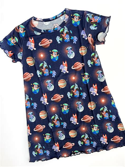 Bluey nighttime pjs – The Spicy Goldfish Boutique