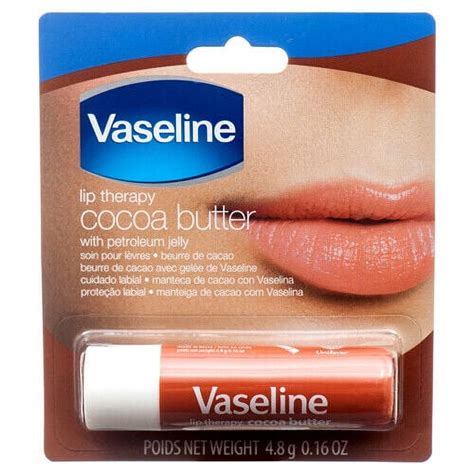 vaseline lip therapy cocoa butter stick review  karen medina blog
