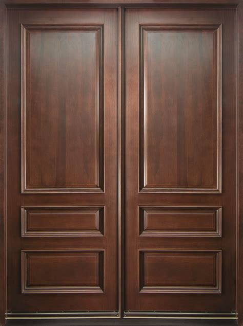 Door Model: 611_DD_CST_Mahogany-Dark Front Door - Custom - Double ...
