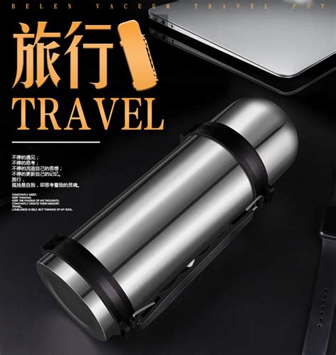 Good quality brand 1100ML Stainless steel Metal Thermos Vacuum Flasks ...