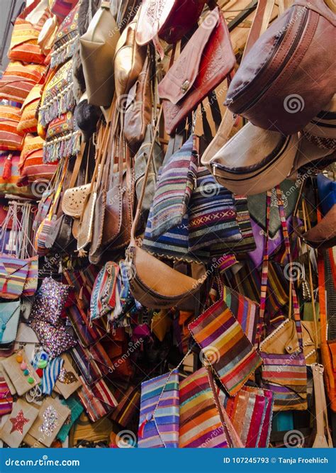 Shopping in Morocco stock image. Image of patterned - 107245793