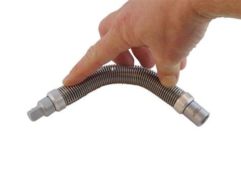 Force 8043200F 3/8" Flexible inhex extension 200mmL - Kepmar.eu
