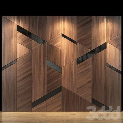 3d модели - скачать на 3ddd.ru | Wall decor design, Wooden wall ...