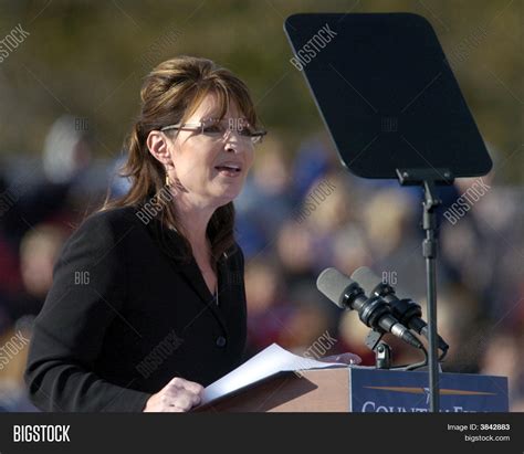 Sarah Palin Speech Image & Photo (Free Trial) | Bigstock