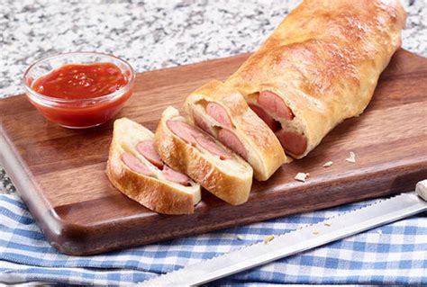 Smoked Sausage Stromboli - Gourmet