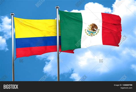 Colombia Flag Mexico Image & Photo (Free Trial) | Bigstock