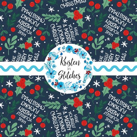 merry fucking christmas seamless pattern payhip