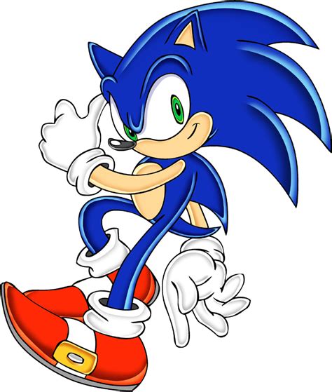 Uekawa's Sonic colored by footman on DeviantArt