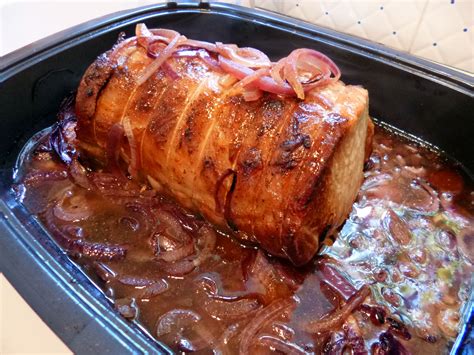 recette roti de porc moelleux au  chtoby pomnili