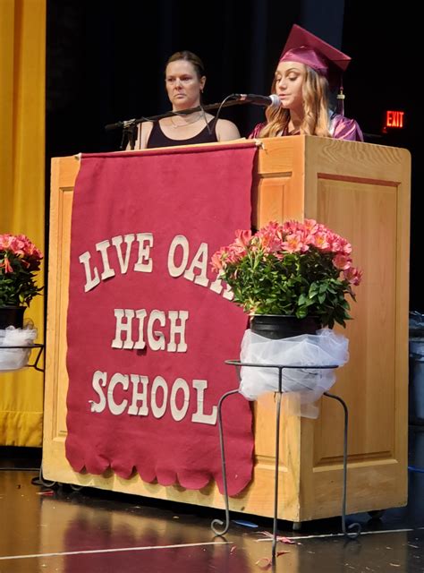 Live Oak High School grads, families celebrate accomplishment Wednesday