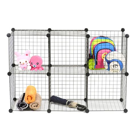 metal wire cube storage organize  style eco friendliness