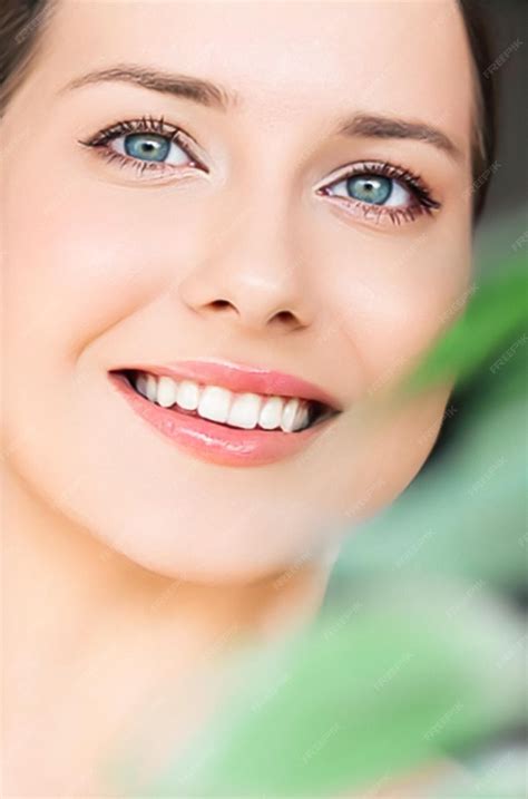 Premium Photo | Natural beauty perfect white teeth and healthy smile ...