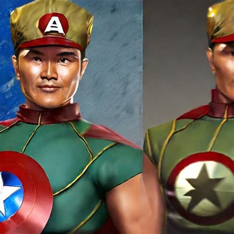 Marvel superhero called Captain Vietnam photorealistic : r/weirddalle