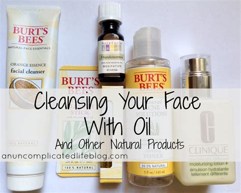 An Uncomplicated Life Blog: Cleansing Your Face With Oil