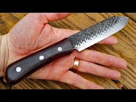 Making a Knife from Rasp - Knife Making for Beginners | Knife making ...