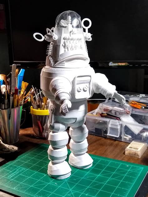 ArtStation - Robby the Robot from the sci fi classic "Forbidden Planet