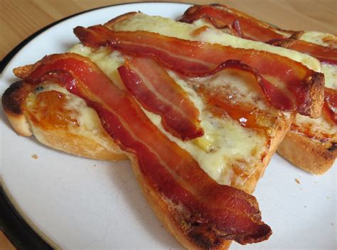 Bacon & Cheese On Toast | The English Kitchen