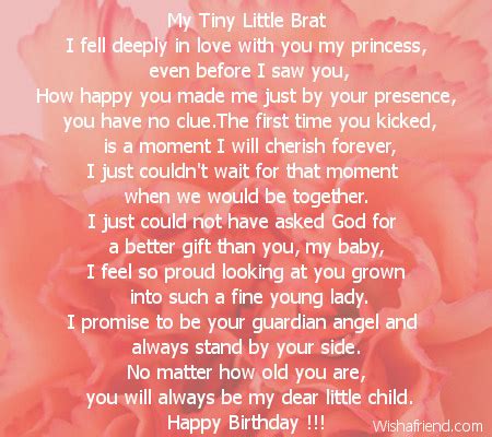 Daughter Birthday Poems