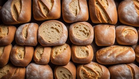 premium ai image fresh homebaked bread texture  sliced loaf