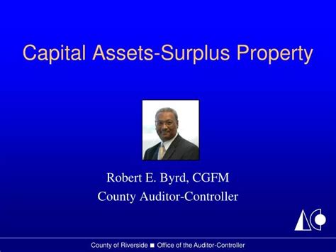 capital assets surplus property powerpoint