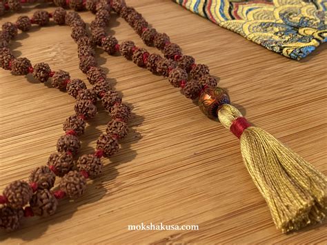 mala making  lessons hidden  tying  untying knots moksha