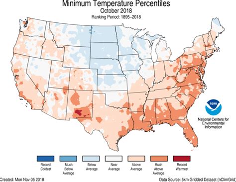 Assessing the U.S. Climate in October 2018 | News | National Centers ...