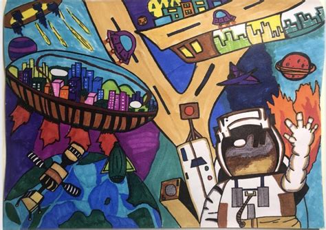 Art Gallery of Children's Art for the Science of Tomorrow