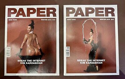 Paper Magazine - Kim Kardashian - Break the Internet, Winter 2014 BOTH