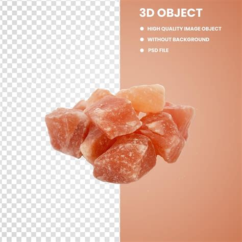Pink salt | Premium PSD