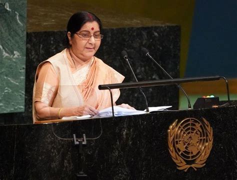 Watch: Sushma Swaraj Gave A Speech In Flawless Kannada, Another Reason ...