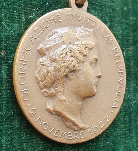 Королевство Италия. Памятная медаль 3-й армии. 1922 год. - Propatria