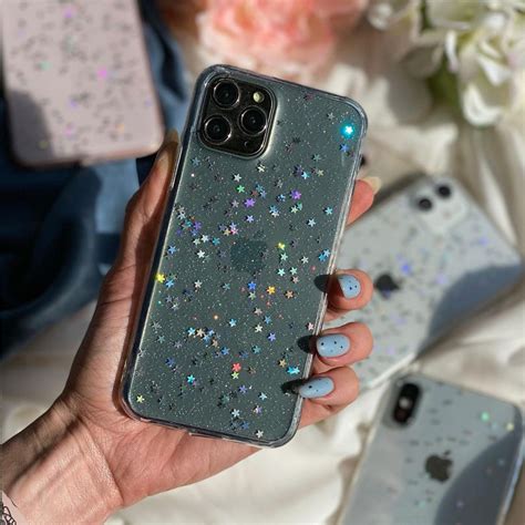 Glitter Stars iPhone Case | FinishifyStore