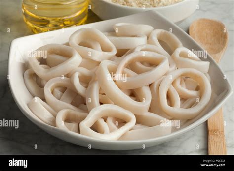Raw Calamari Rings