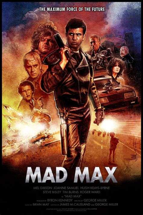 Mad Max (1979) artwork by Paul Shipper | Mad max movie poster, Movie
