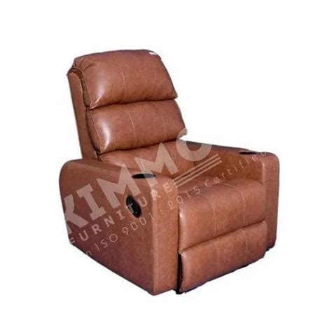 Brown Leather Recliner Chair at Rs 16500 | Bhamian Khurd | Ludhiana ...