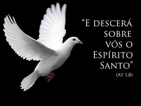 Descerá Sobre Ti O Espirito Santo - E descerá sobre vós o espírito santo | Espirito santo, Oração do ...