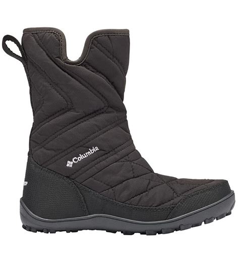 Columbia Winter Boots - Youth Minx Slip ll - Black