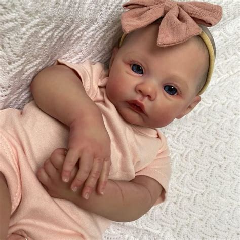Amazon.com: Pinky Lovely Real Reborn Baby Dolls 19 inch 48cm Lifelike ...