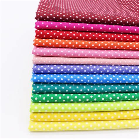 Dot Cotton Fabric Sewing Tilda Fabrics For Patchwork Fabric Tissus Cotton Home Textile Woven ...