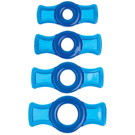 Titanmen Tools Cock Ring Set - Blue - Walmart.com