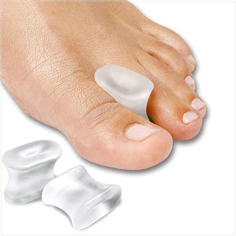 NatraCure Gel Toe Separators - Correct overlapping toes, bunions ...