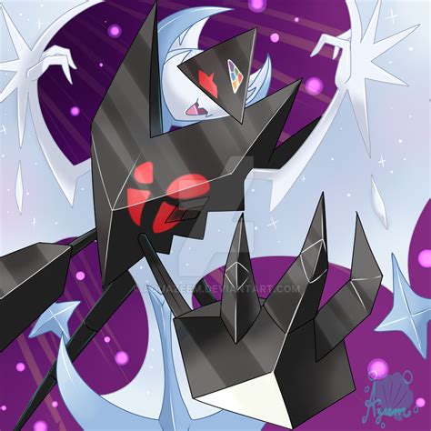 Dawn Wings Necrozma by Aquazeem on DeviantArt