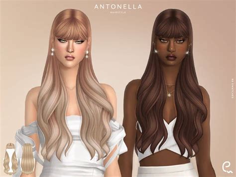 39+ Sims 4 Long Hair CC: Straight, Wavy, Braids & More - We Want Mods